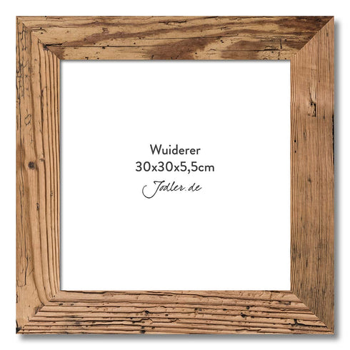 Altholzbilderrahmen 30x30|5,5cm